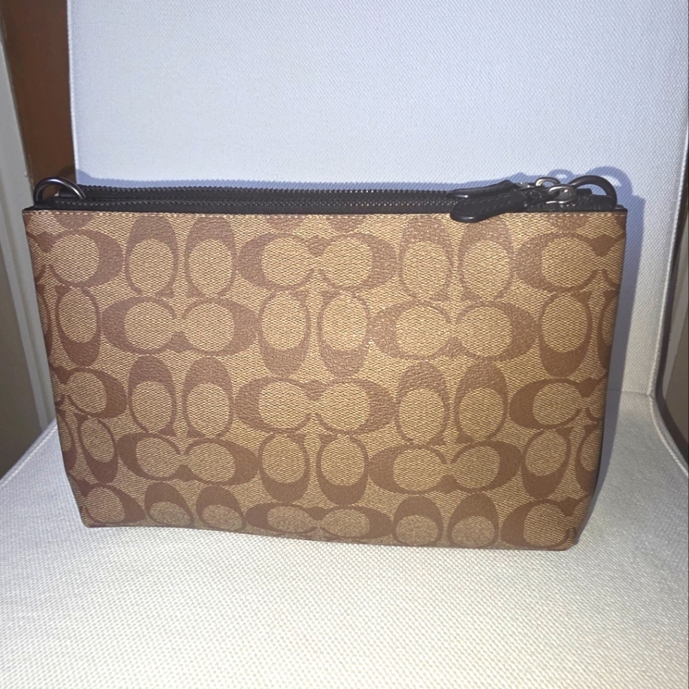 Coach Double Pouch Crossbody Bag